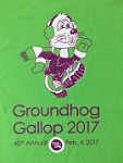 2017 Groundhog Gallop in Jackson Michigan.  2017 Groundhog Gallop in Jackson Michigan
